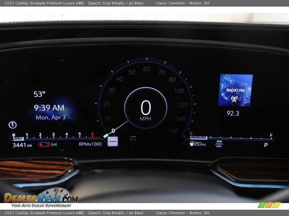 2023 Cadillac Escalade Premium Luxury AWD Gauges Photo #8