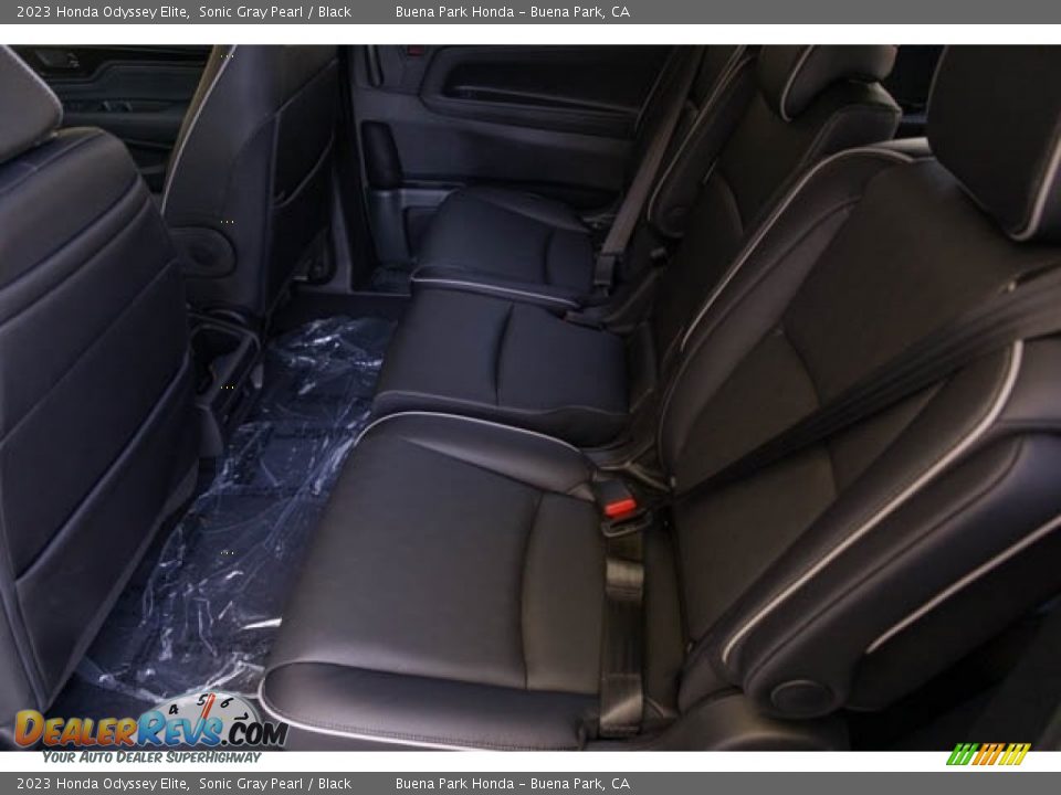 Rear Seat of 2023 Honda Odyssey Elite Photo #16