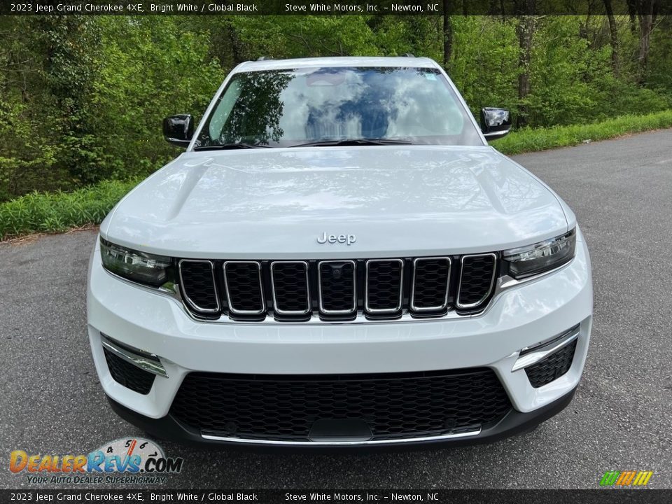 2023 Jeep Grand Cherokee 4XE Bright White / Global Black Photo #3