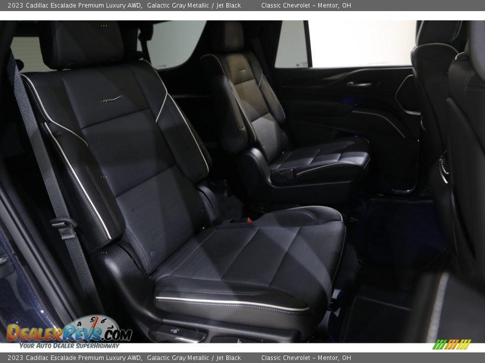 Rear Seat of 2023 Cadillac Escalade Premium Luxury AWD Photo #19