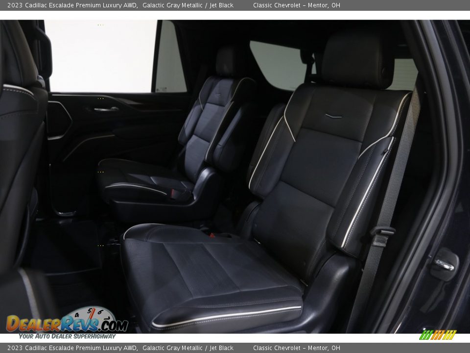 Rear Seat of 2023 Cadillac Escalade Premium Luxury AWD Photo #20