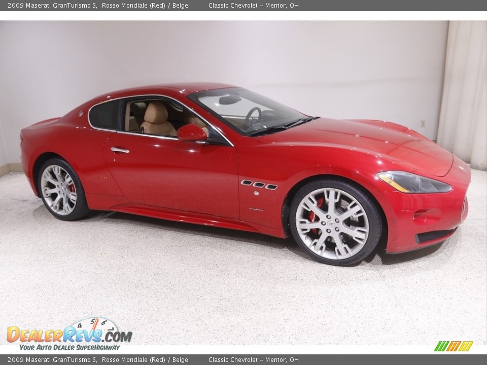 Rosso Mondiale (Red) 2009 Maserati GranTurismo S Photo #1