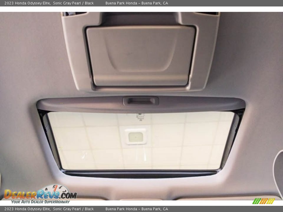 2023 Honda Odyssey Elite Sonic Gray Pearl / Black Photo #28