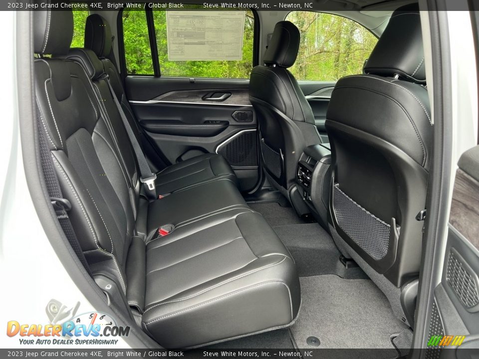 Rear Seat of 2023 Jeep Grand Cherokee 4XE Photo #12