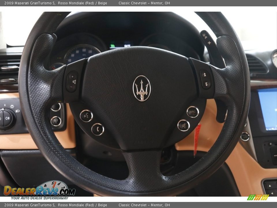 2009 Maserati GranTurismo S Steering Wheel Photo #7