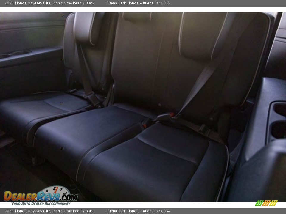 2023 Honda Odyssey Elite Sonic Gray Pearl / Black Photo #31
