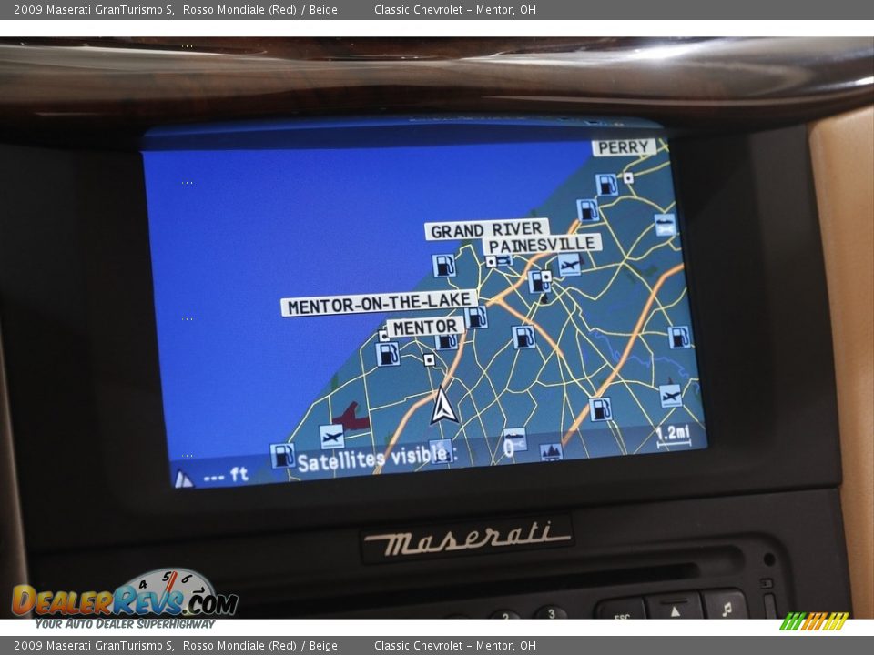 Navigation of 2009 Maserati GranTurismo S Photo #10