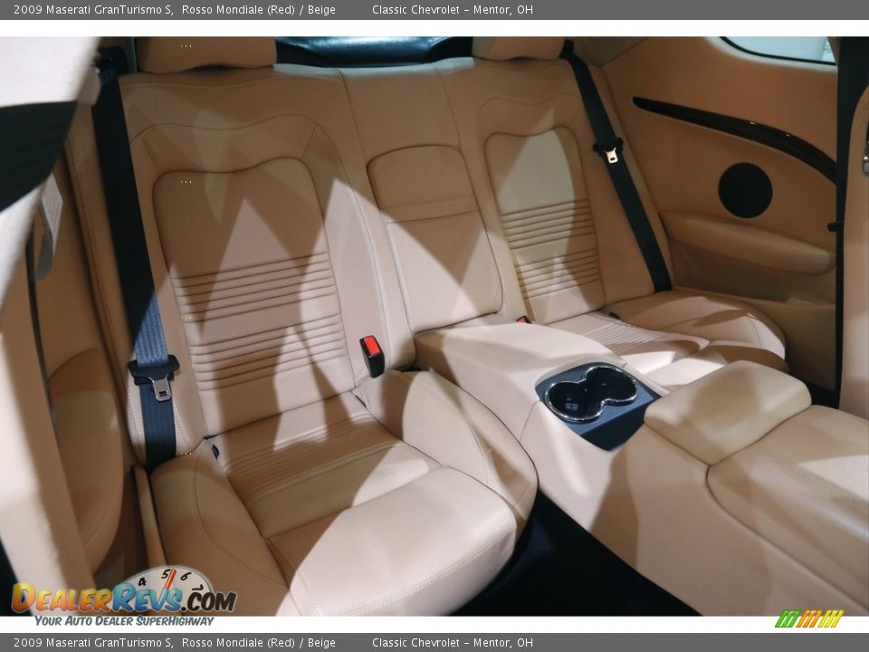 Rear Seat of 2009 Maserati GranTurismo S Photo #16