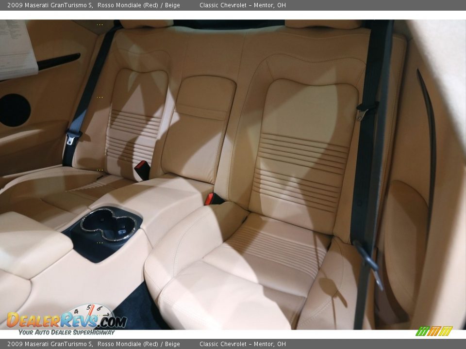 Rear Seat of 2009 Maserati GranTurismo S Photo #17