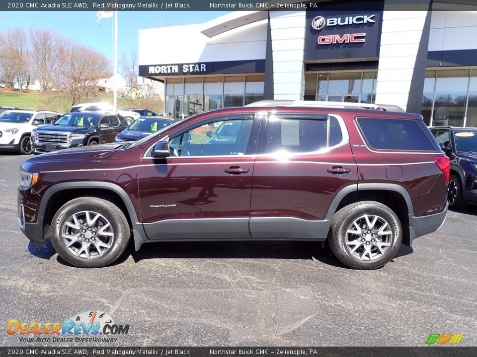 2020 GMC Acadia SLE AWD Red Mahogany Metallic / Jet Black Photo #2