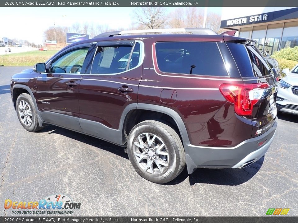 2020 GMC Acadia SLE AWD Red Mahogany Metallic / Jet Black Photo #3