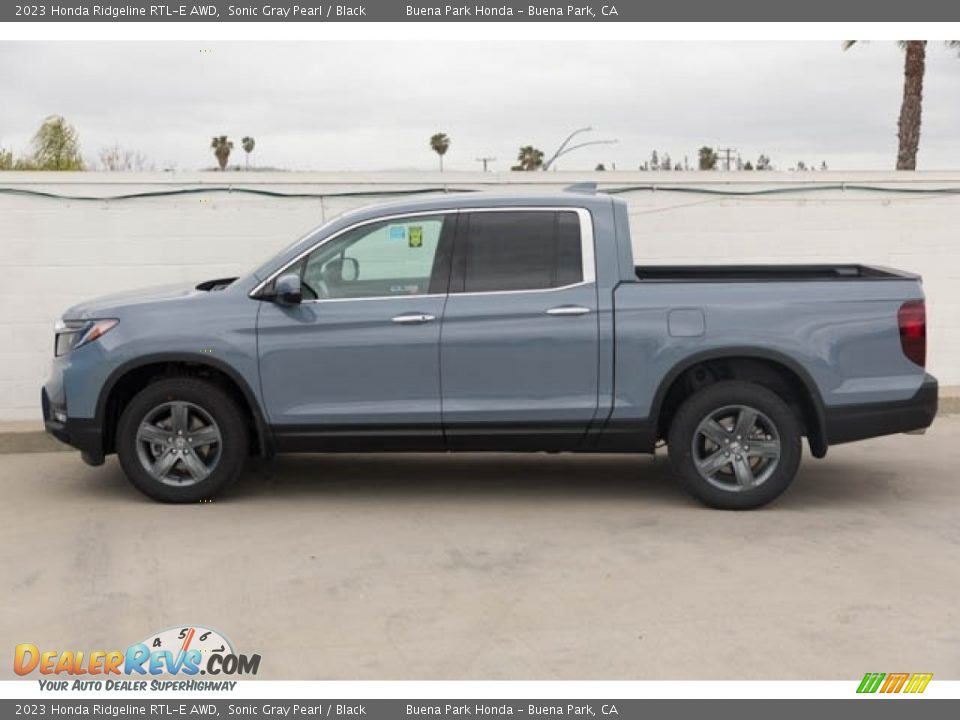 Sonic Gray Pearl 2023 Honda Ridgeline RTL-E AWD Photo #4