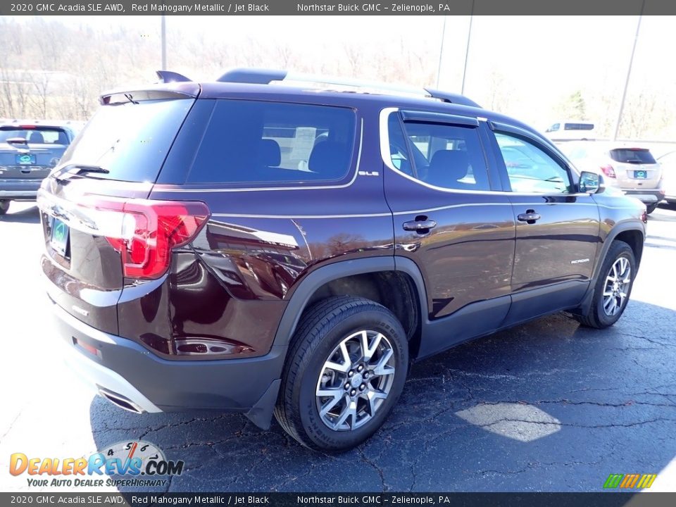 2020 GMC Acadia SLE AWD Red Mahogany Metallic / Jet Black Photo #7