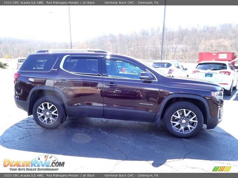 2020 GMC Acadia SLE AWD Red Mahogany Metallic / Jet Black Photo #8