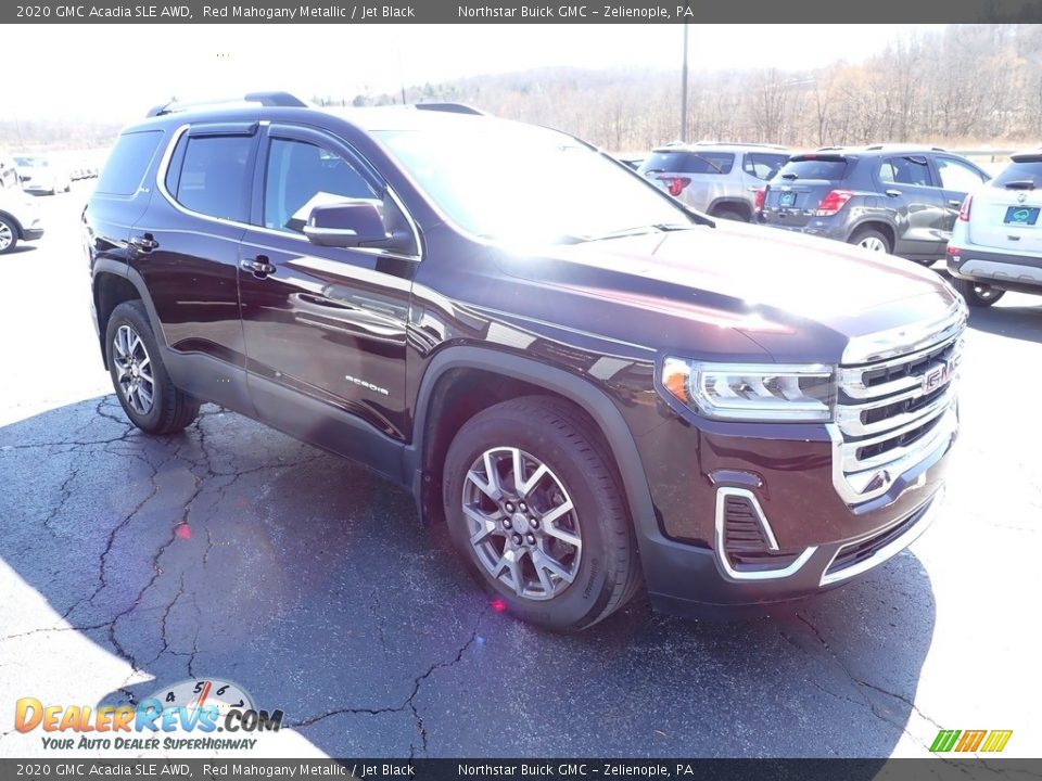 2020 GMC Acadia SLE AWD Red Mahogany Metallic / Jet Black Photo #9