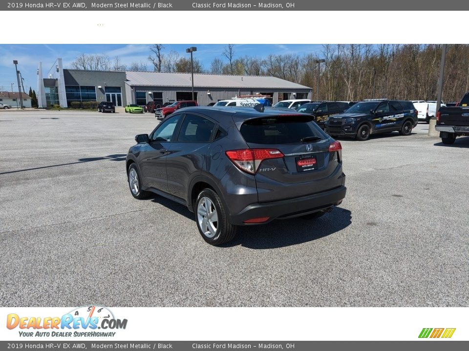 2019 Honda HR-V EX AWD Modern Steel Metallic / Black Photo #3