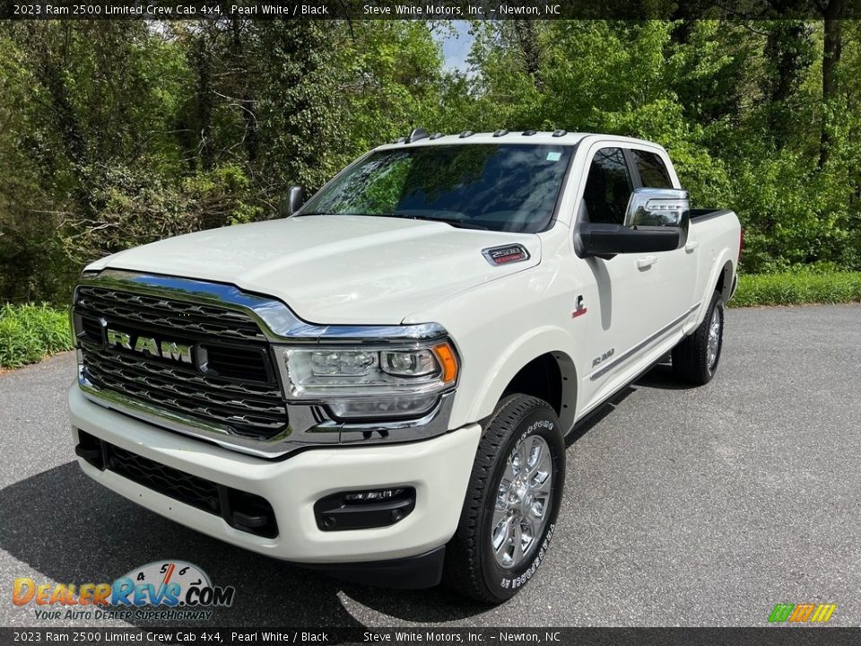 2023 Ram 2500 Limited Crew Cab 4x4 Pearl White / Black Photo #2