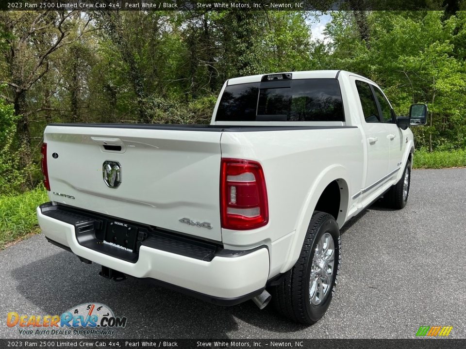 2023 Ram 2500 Limited Crew Cab 4x4 Pearl White / Black Photo #6