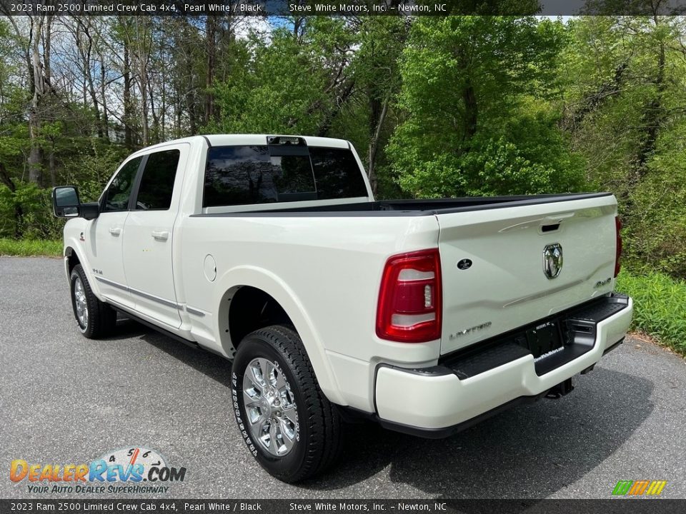 2023 Ram 2500 Limited Crew Cab 4x4 Pearl White / Black Photo #9