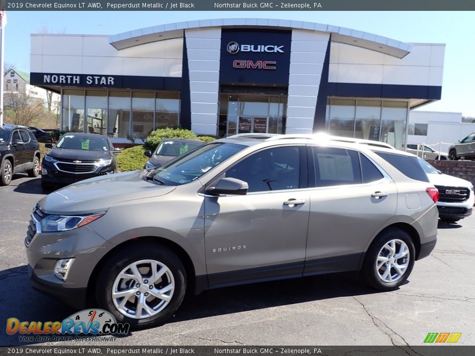 2019 Chevrolet Equinox LT AWD Pepperdust Metallic / Jet Black Photo #1