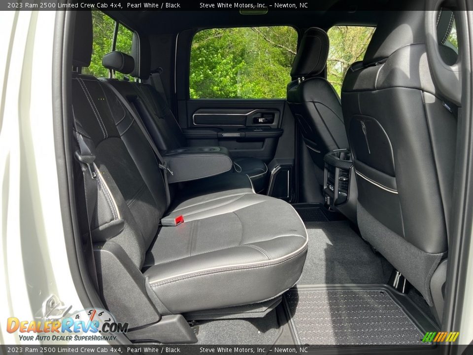 Rear Seat of 2023 Ram 2500 Limited Crew Cab 4x4 Photo #18