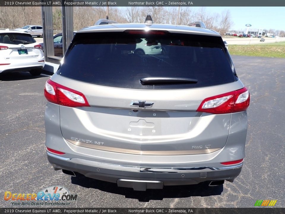 2019 Chevrolet Equinox LT AWD Pepperdust Metallic / Jet Black Photo #5