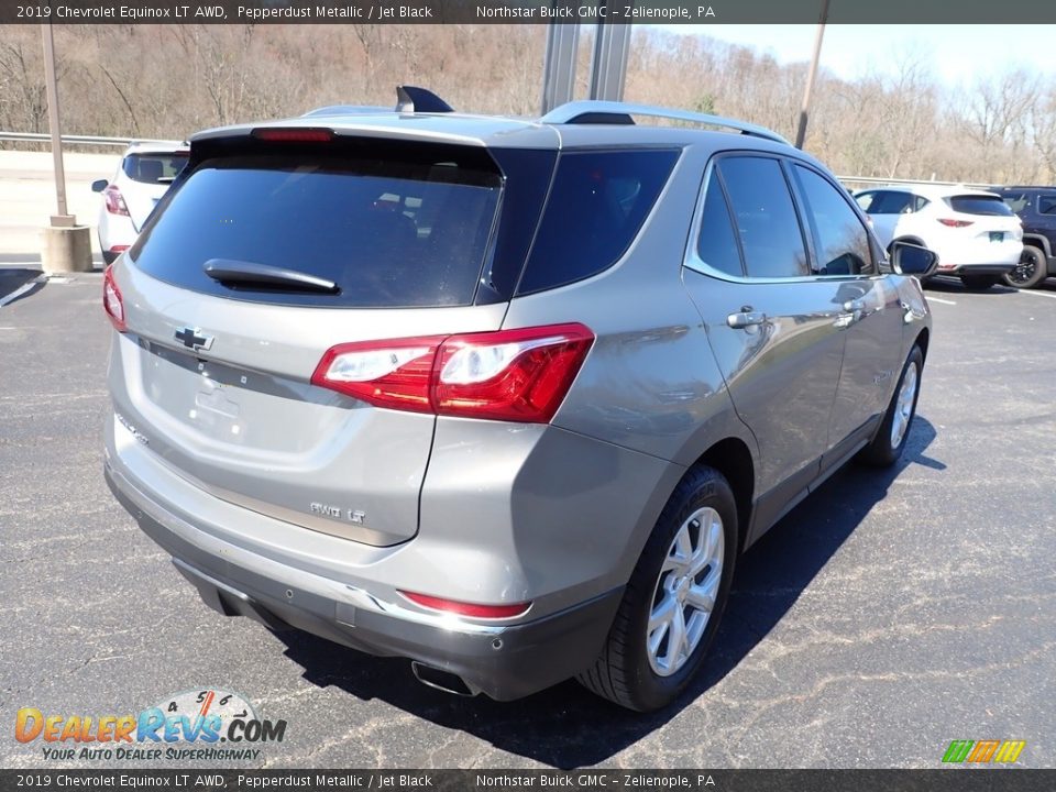 2019 Chevrolet Equinox LT AWD Pepperdust Metallic / Jet Black Photo #6