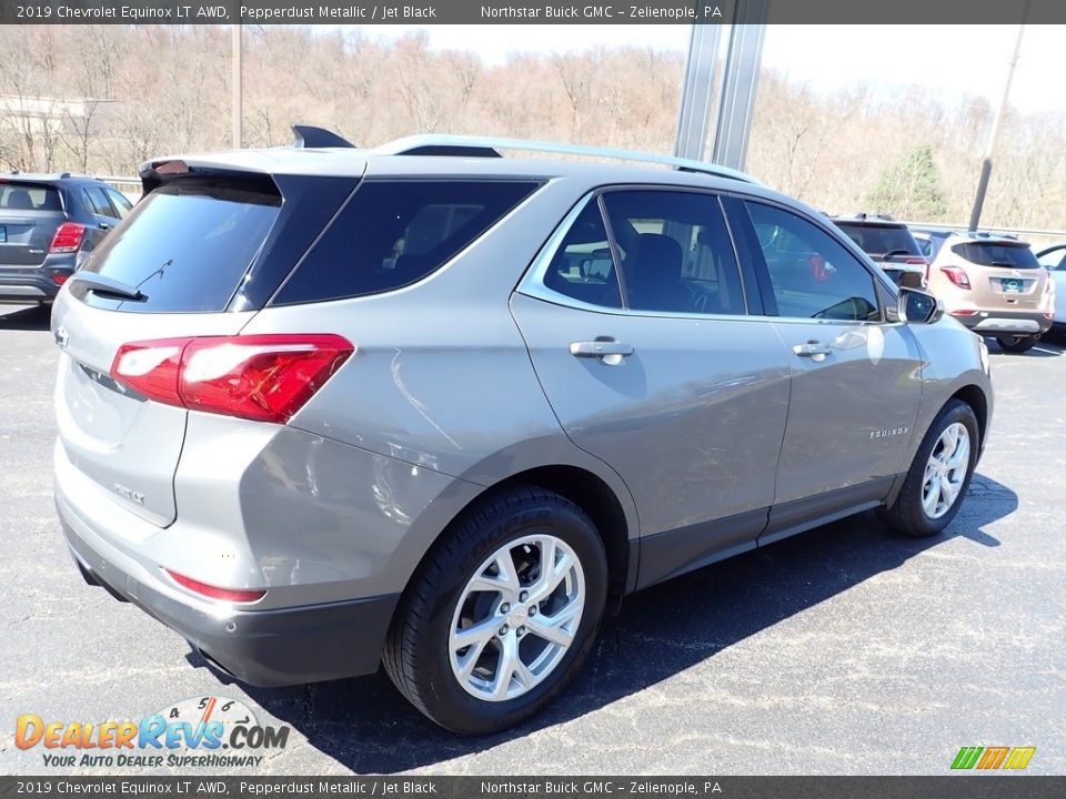 2019 Chevrolet Equinox LT AWD Pepperdust Metallic / Jet Black Photo #7