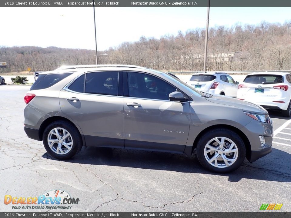 2019 Chevrolet Equinox LT AWD Pepperdust Metallic / Jet Black Photo #8