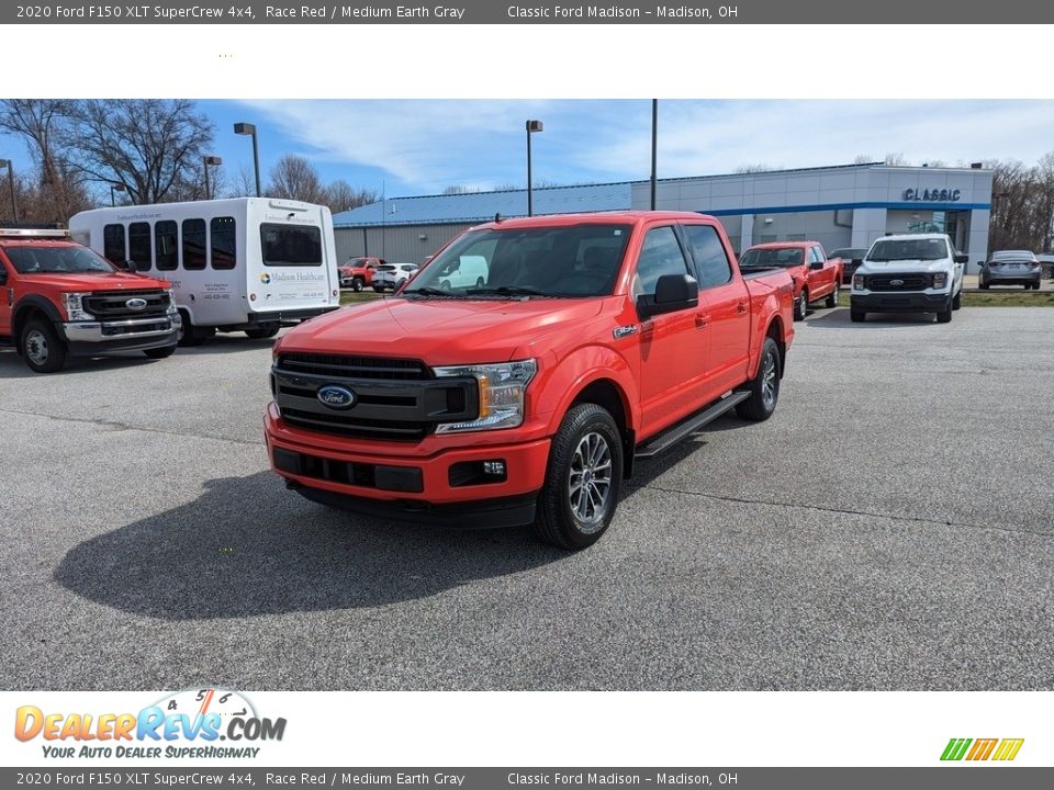 2020 Ford F150 XLT SuperCrew 4x4 Race Red / Medium Earth Gray Photo #1