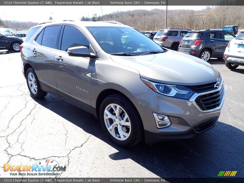 2019 Chevrolet Equinox LT AWD Pepperdust Metallic / Jet Black Photo #9