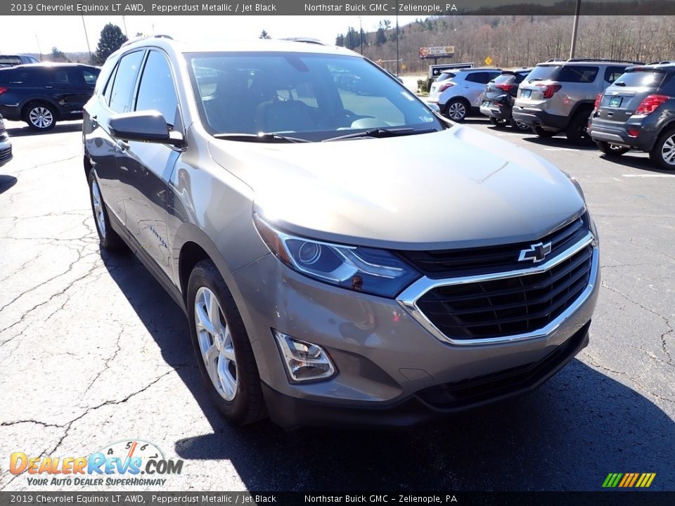 2019 Chevrolet Equinox LT AWD Pepperdust Metallic / Jet Black Photo #10