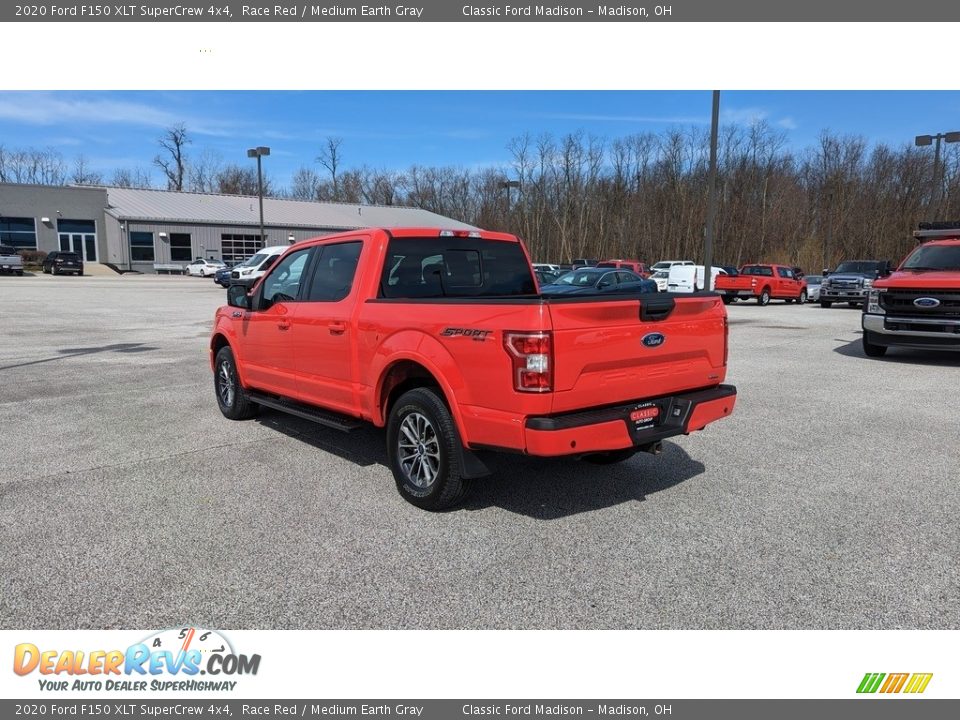 2020 Ford F150 XLT SuperCrew 4x4 Race Red / Medium Earth Gray Photo #3