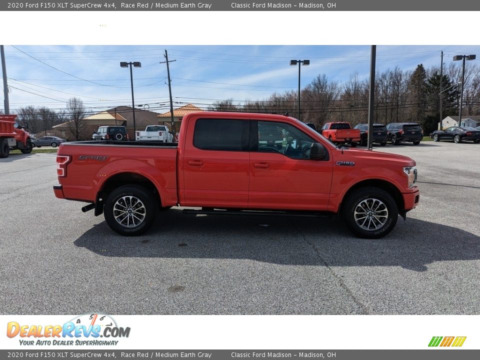 2020 Ford F150 XLT SuperCrew 4x4 Race Red / Medium Earth Gray Photo #6