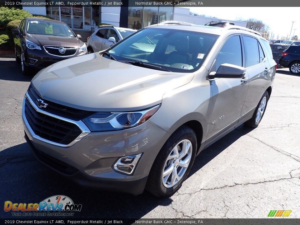 2019 Chevrolet Equinox LT AWD Pepperdust Metallic / Jet Black Photo #12