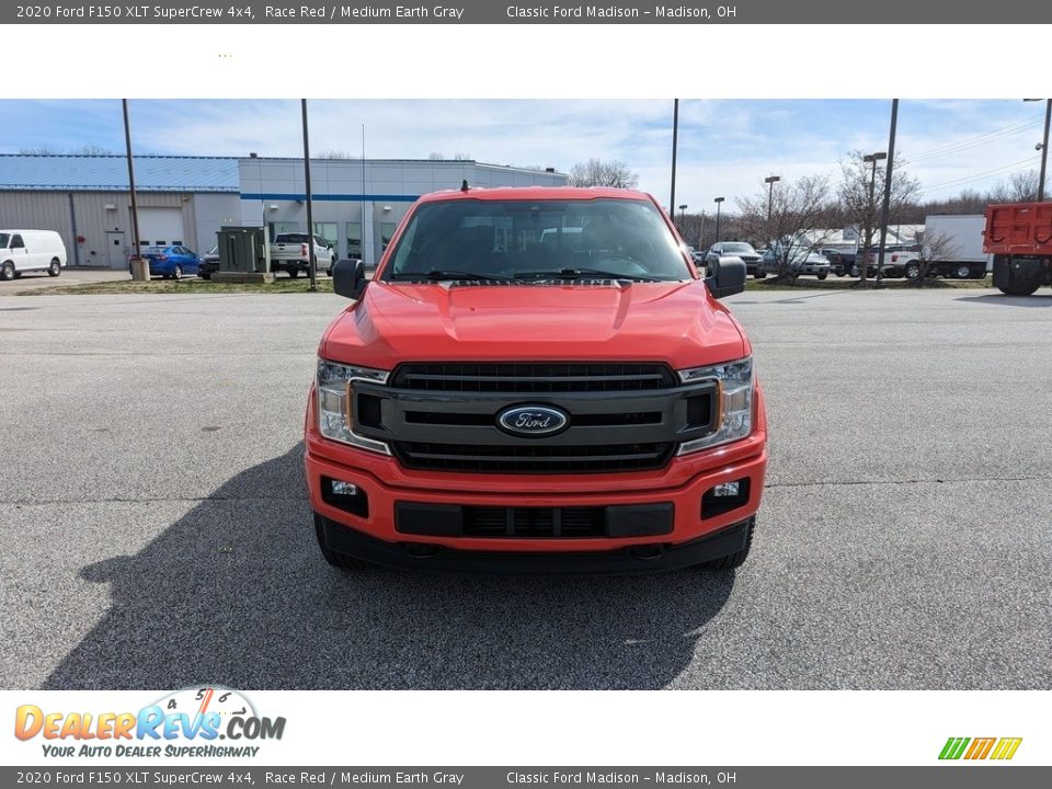 2020 Ford F150 XLT SuperCrew 4x4 Race Red / Medium Earth Gray Photo #8
