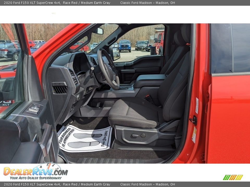 2020 Ford F150 XLT SuperCrew 4x4 Race Red / Medium Earth Gray Photo #10
