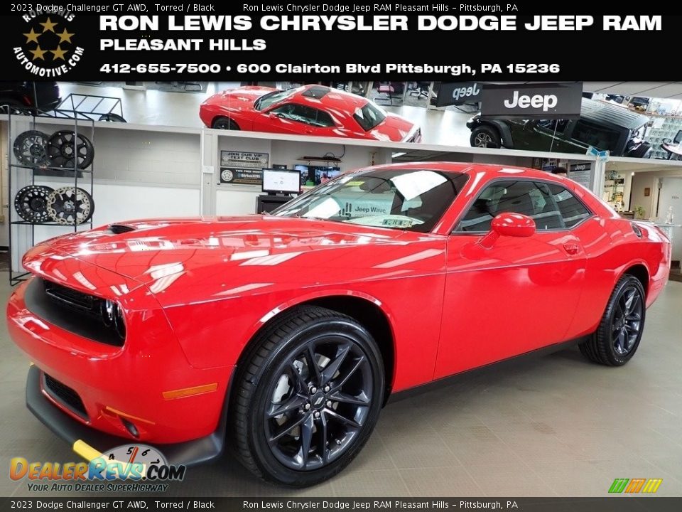 2023 Dodge Challenger GT AWD Torred / Black Photo #1