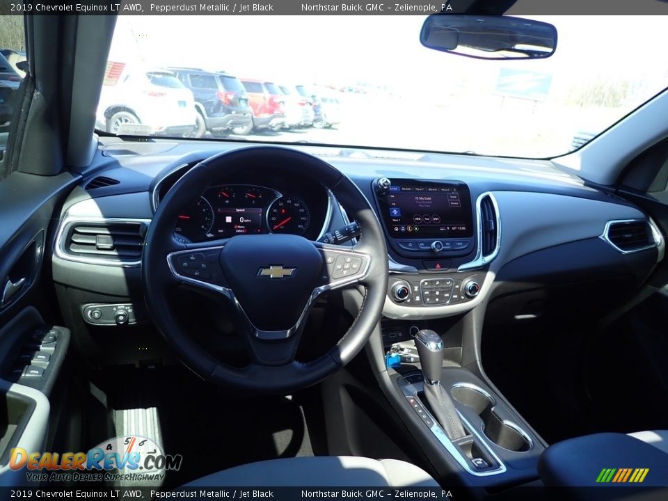 2019 Chevrolet Equinox LT AWD Pepperdust Metallic / Jet Black Photo #18