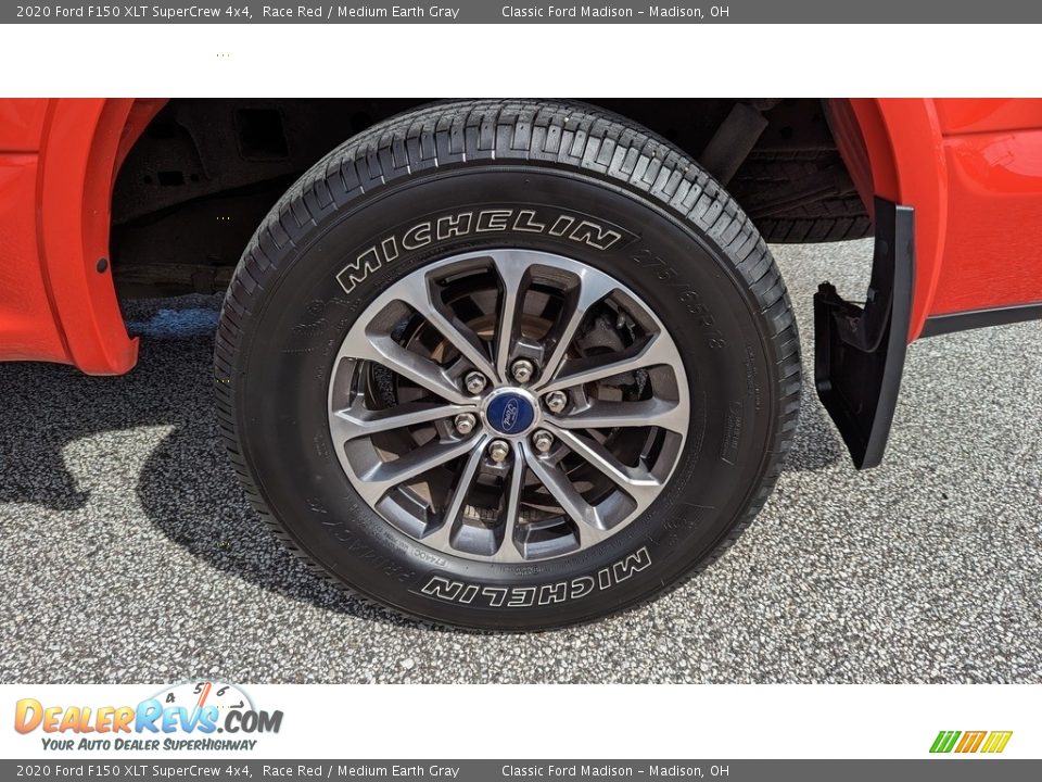 2020 Ford F150 XLT SuperCrew 4x4 Race Red / Medium Earth Gray Photo #22