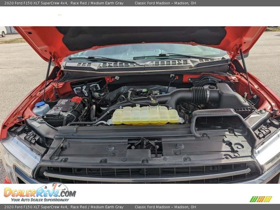 2020 Ford F150 XLT SuperCrew 4x4 Race Red / Medium Earth Gray Photo #24