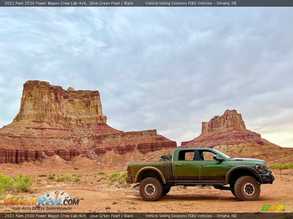 Olive Green Pearl 2022 Ram 2500 Power Wagon Crew Cab 4x4 Photo #3