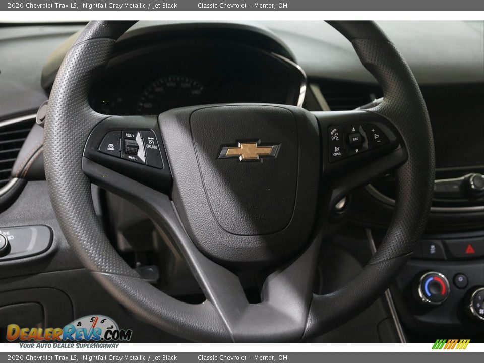 2020 Chevrolet Trax LS Nightfall Gray Metallic / Jet Black Photo #7