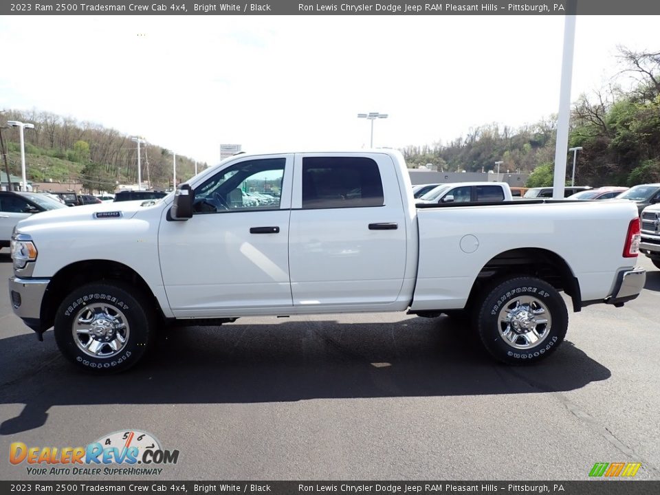 2023 Ram 2500 Tradesman Crew Cab 4x4 Bright White / Black Photo #2