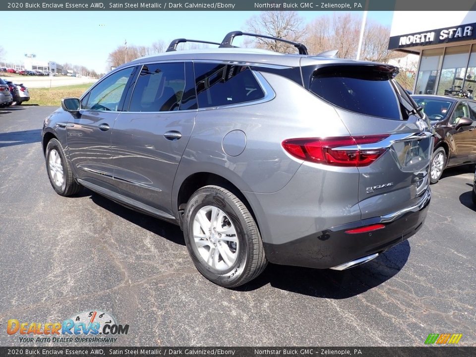 2020 Buick Enclave Essence AWD Satin Steel Metallic / Dark Galvinized/Ebony Photo #3