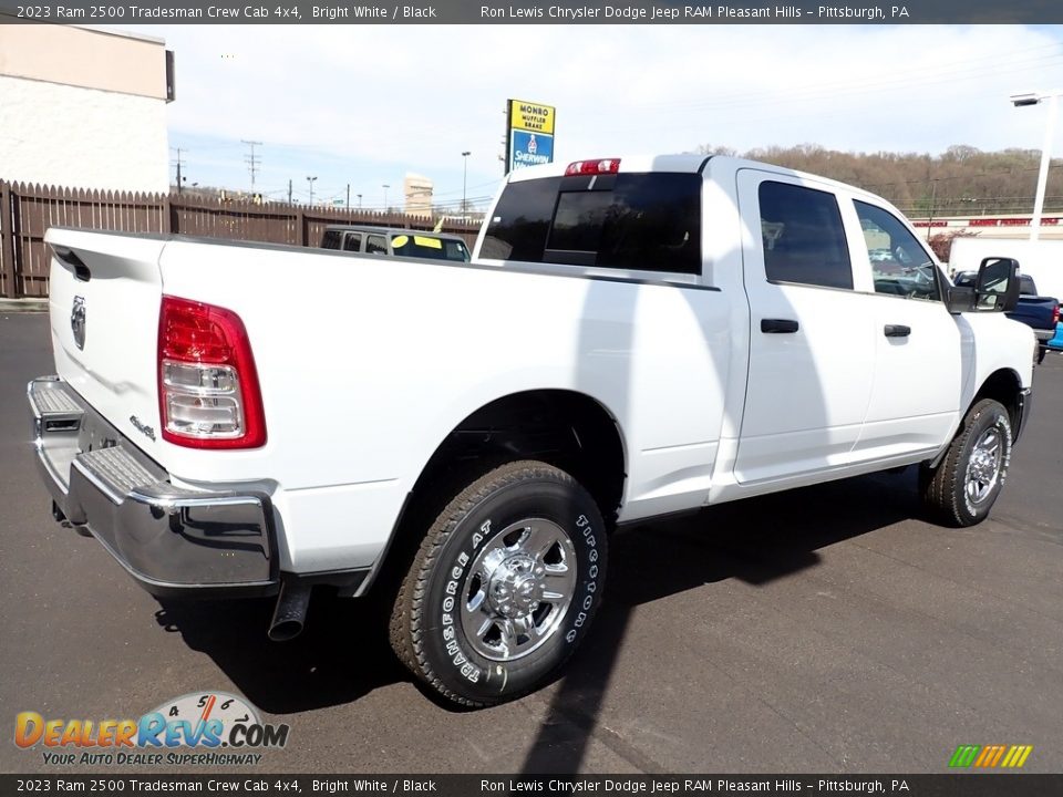 2023 Ram 2500 Tradesman Crew Cab 4x4 Bright White / Black Photo #6