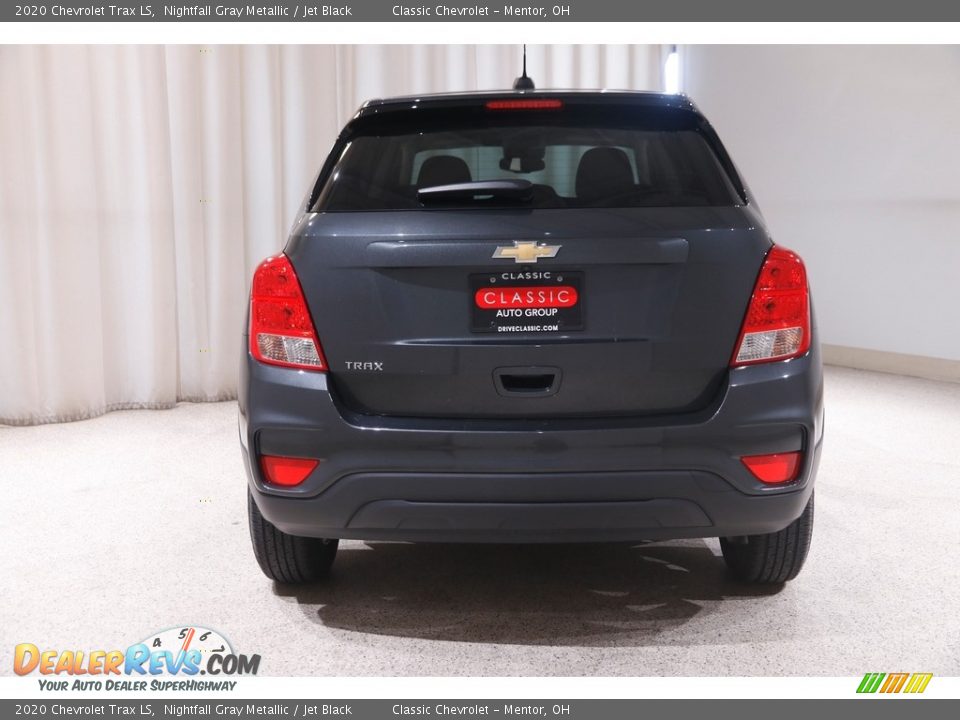 2020 Chevrolet Trax LS Nightfall Gray Metallic / Jet Black Photo #17