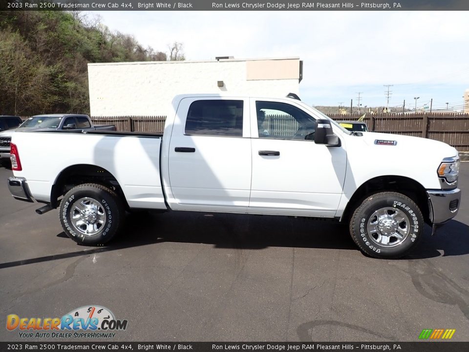 2023 Ram 2500 Tradesman Crew Cab 4x4 Bright White / Black Photo #7