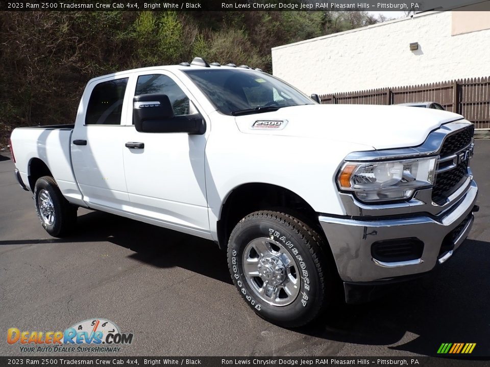 2023 Ram 2500 Tradesman Crew Cab 4x4 Bright White / Black Photo #8