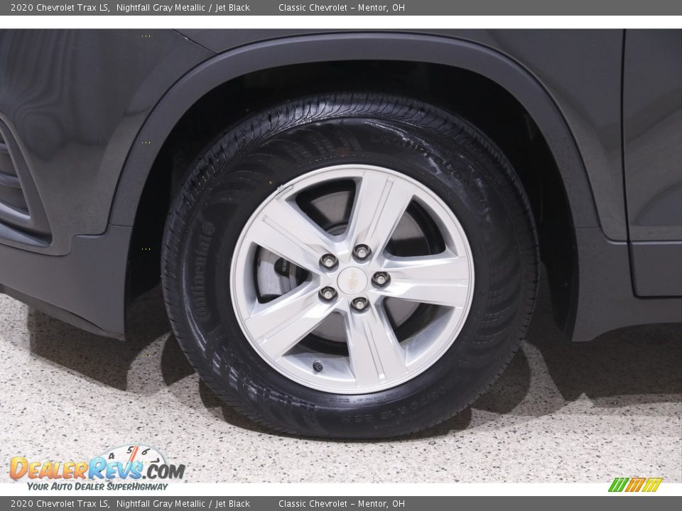 2020 Chevrolet Trax LS Nightfall Gray Metallic / Jet Black Photo #19